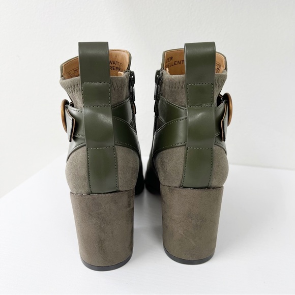 Vionic Tenley Women's Mid Shaft Ankle Boot Olive 6.5 - Picture 5 of 6